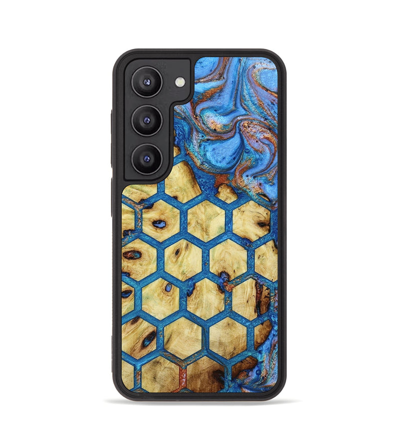 Galaxy S23 Wood+Resin Phone Case - Jordyn (Pattern, 649290)