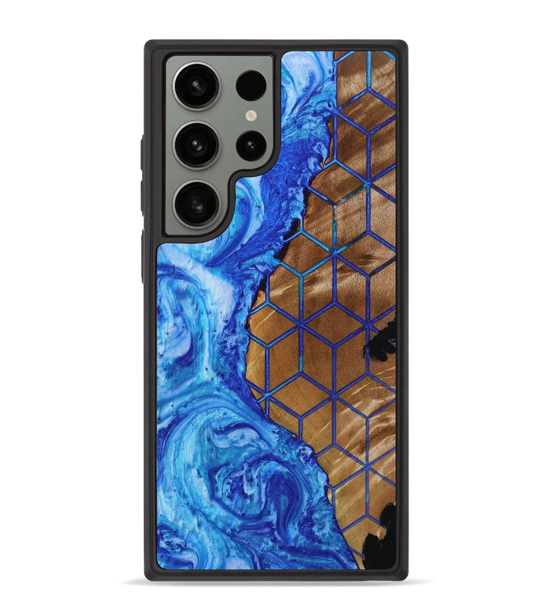 Galaxy S23 Ultra Wood+Resin Phone Case - Holden (Pattern, 649297)