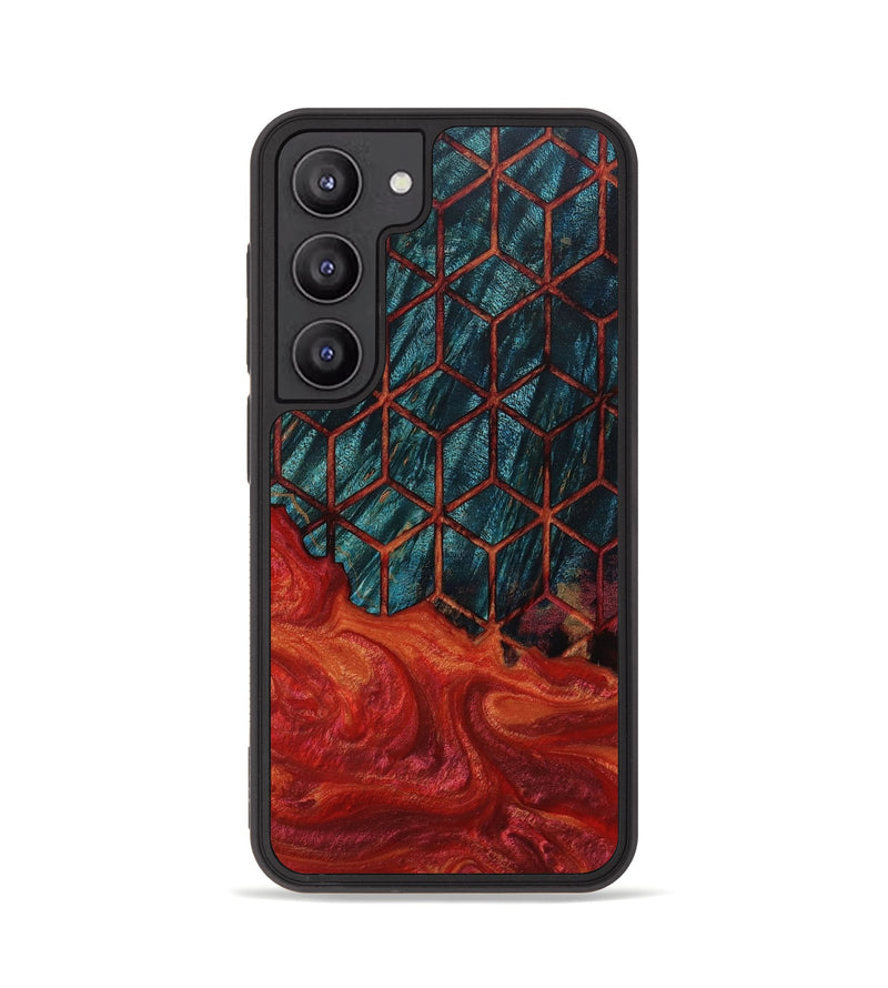 Galaxy S23 Wood+Resin Phone Case - Griffin (Pattern, 649422)