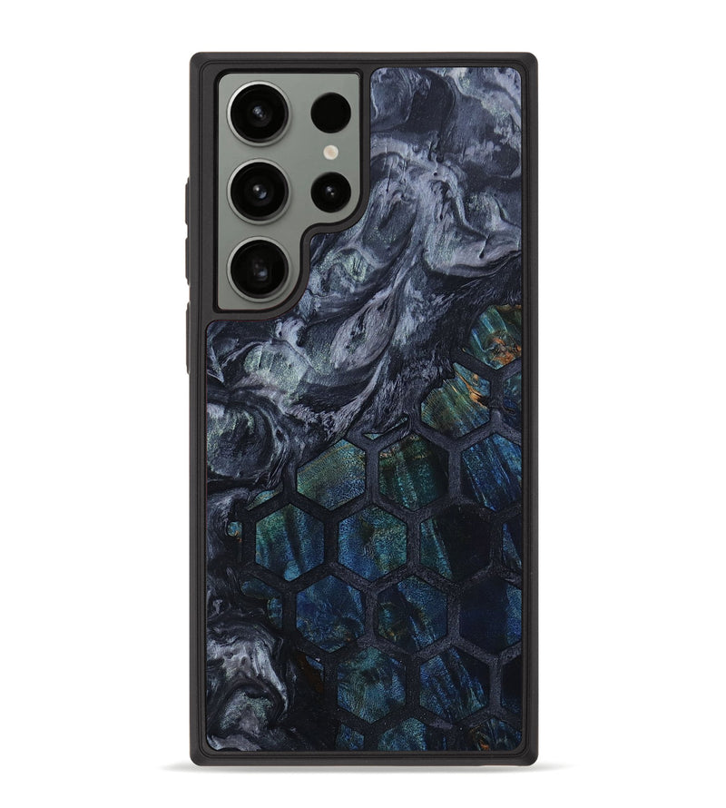 Galaxy S23 Ultra Wood+Resin Phone Case - Landyn (Pattern, 649425)