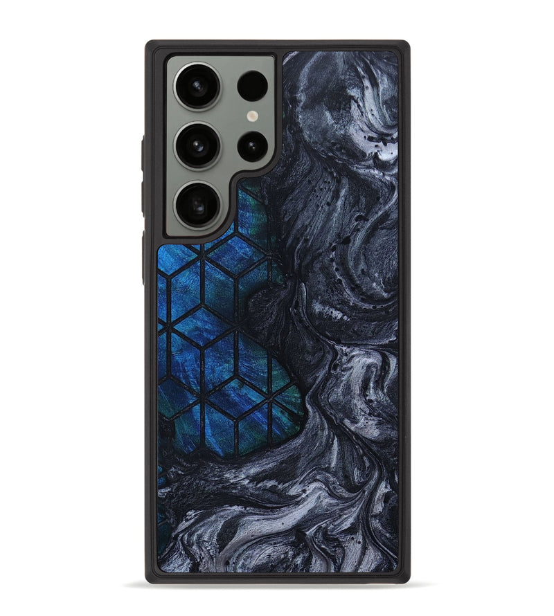 Galaxy S23 Ultra Wood+Resin Phone Case - Ivy (Pattern, 649431)