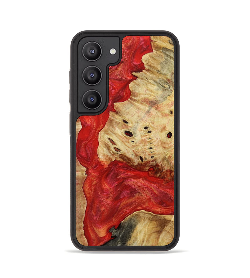 Galaxy S23 Wood+Resin Phone Case - Joselyn (Mosaic, 649584)