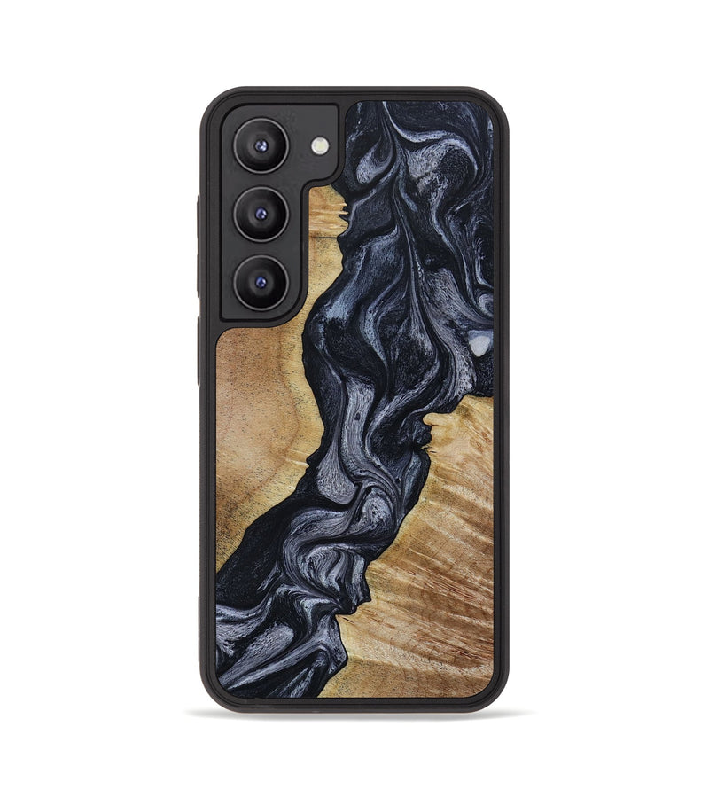 Galaxy S23 Wood+Resin Phone Case - Carolina (Gunmetal, 649744)