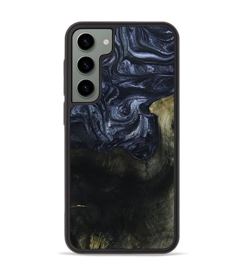 Galaxy S23 Plus Wood+Resin Phone Case - Greyson (Gunmetal, 649830)
