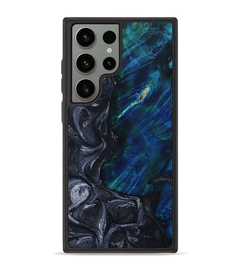 Galaxy S23 Ultra Wood+Resin Phone Case - Minnie (Gunmetal, 649843)