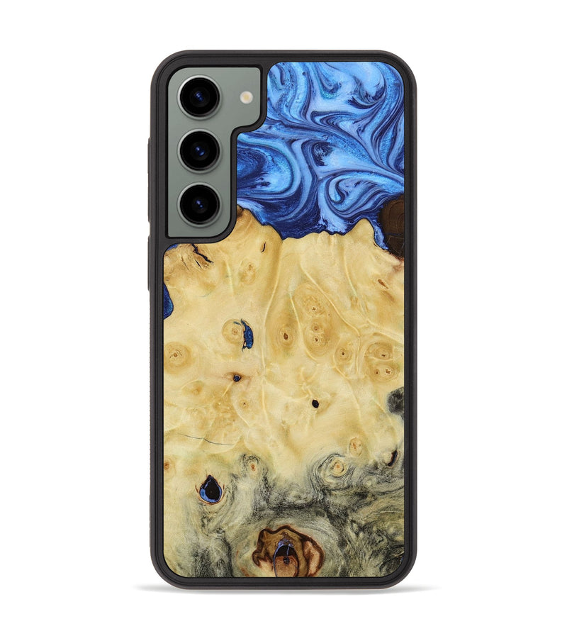 Galaxy S23 Plus Wood+Resin Phone Case - Ryder (Blue, 650178)