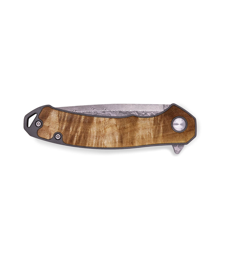 EDC Wood+Resin Pocket Knife - Katie (Wood Burl, 650238)