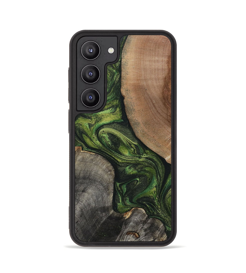 Galaxy S23 Wood+Resin Phone Case - Mackenzie (Mosaic, 650328)