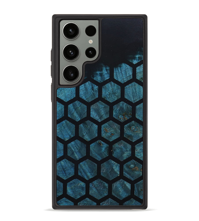 Galaxy S23 Ultra Wood+Resin Phone Case - Gunnar (Pattern, 650343)