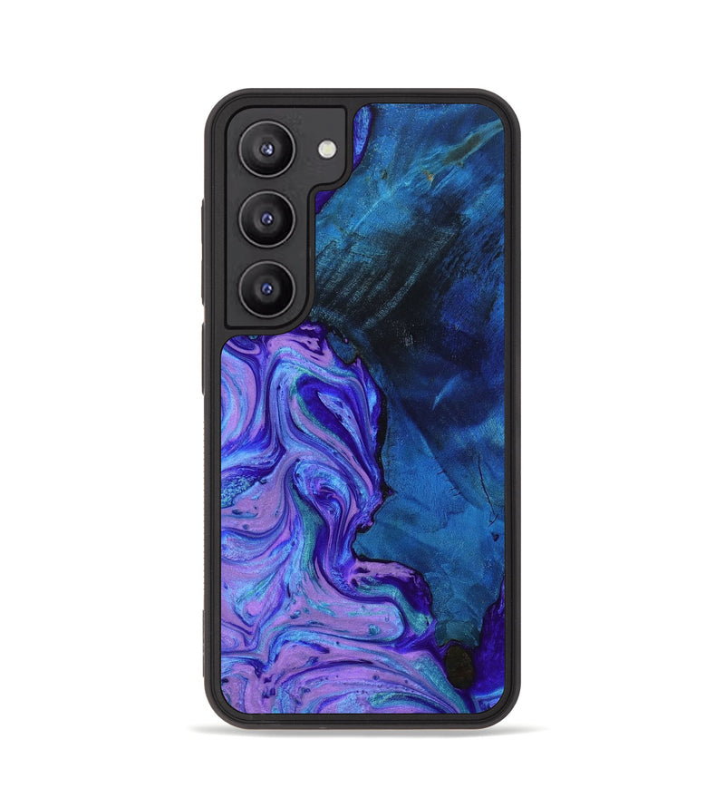 Galaxy S23 Wood+Resin Phone Case - Victor (Purple, 650392)