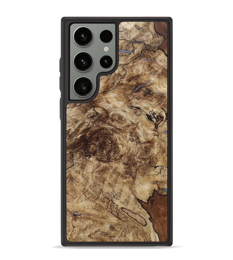Galaxy S23 Ultra Wood+Resin Phone Case - Kendrick (Wood Burl, 650427)
