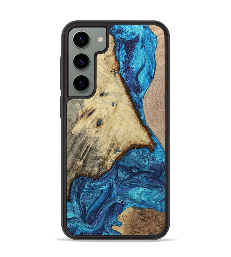 Galaxy S23 Plus Wood+Resin Phone Case - Kaydence (Mosaic, 650598)