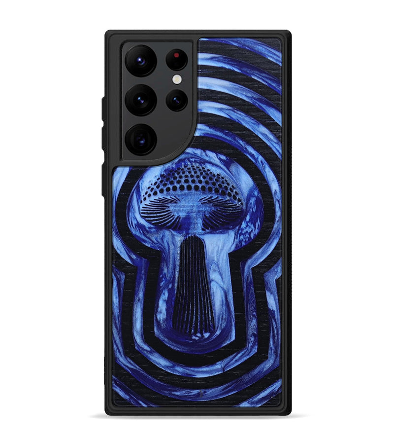 Galaxy S22 Ultra Wood+Resin Phone Case - Lucia (Retro, 650618)
