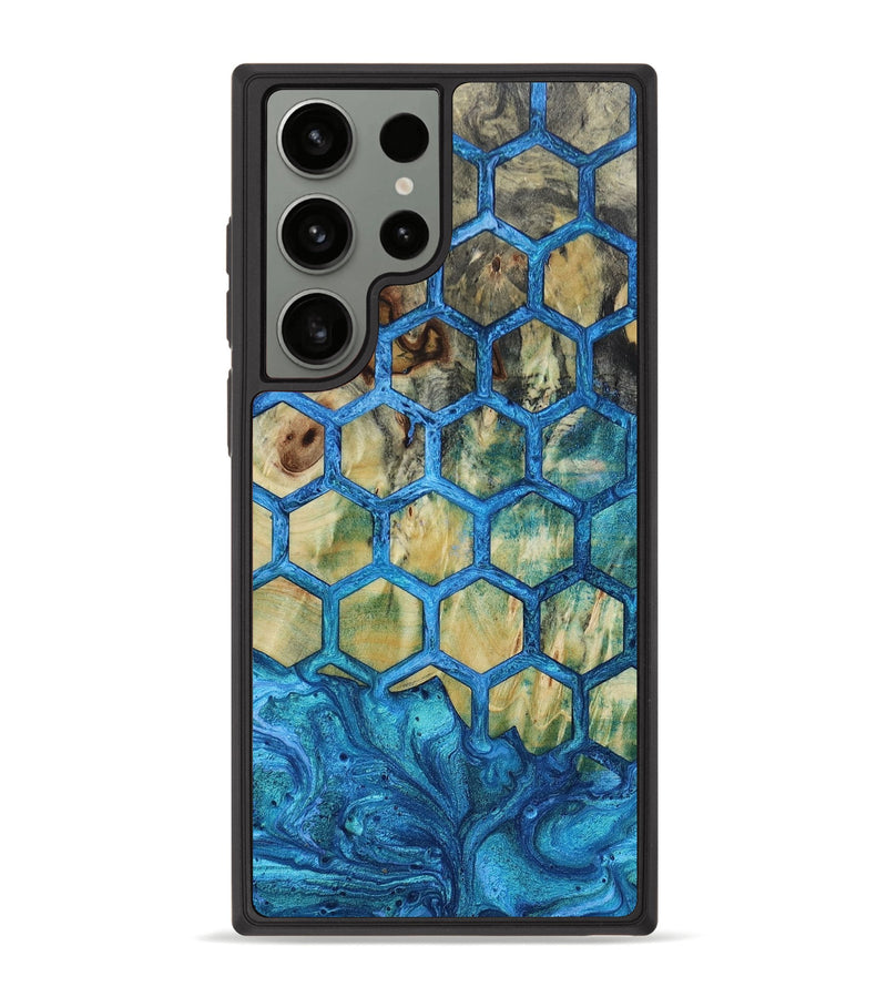 Galaxy S23 Ultra Wood+Resin Phone Case - Brock (Pattern, 650706)