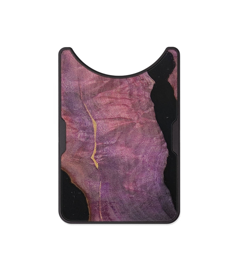 Alloy Wood+Resin Wallet - Lucinda (Wood Burl, 651012)