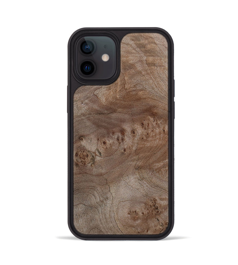 iPhone 12 Wood+Resin Phone Case - Ellis (Wood Burl, 651063)