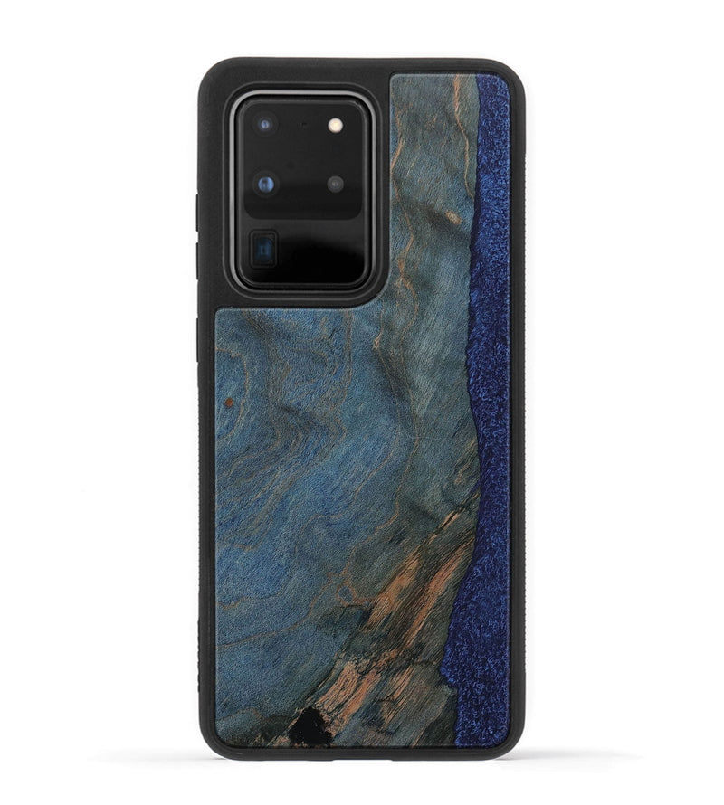 Galaxy S20 Ultra Wood+Resin Phone Case - Laura (Wood Burl, 651064)