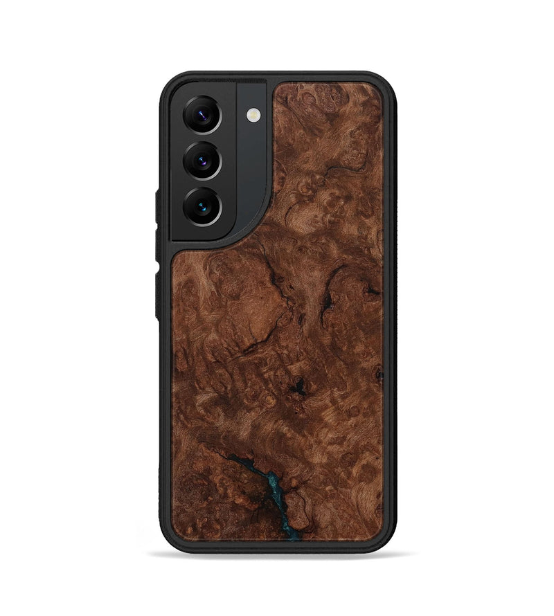 Galaxy S22 Wood+Resin Phone Case - Gunner (Wood Burl, 651066)