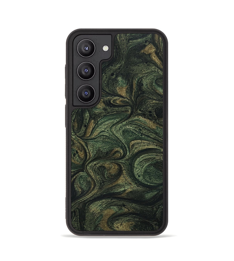 Galaxy S23 ResinArt Phone Case - Quentin (Green, 651707)