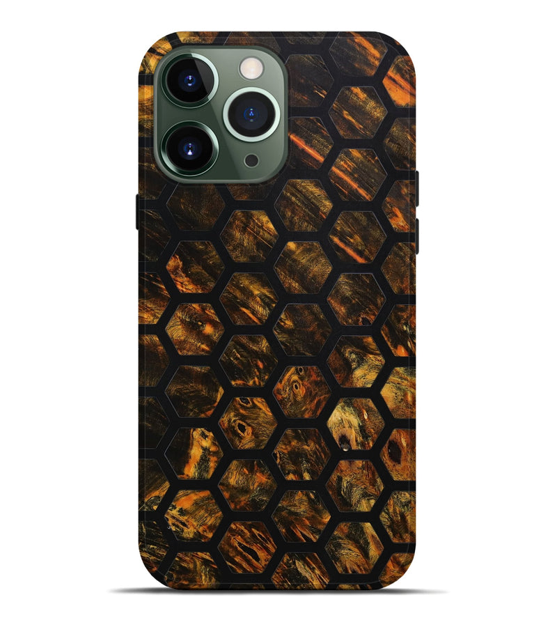 iPhone 13 Pro Max Wood+Resin Live Edge Phone Case - Christoph (Pattern, 651730)