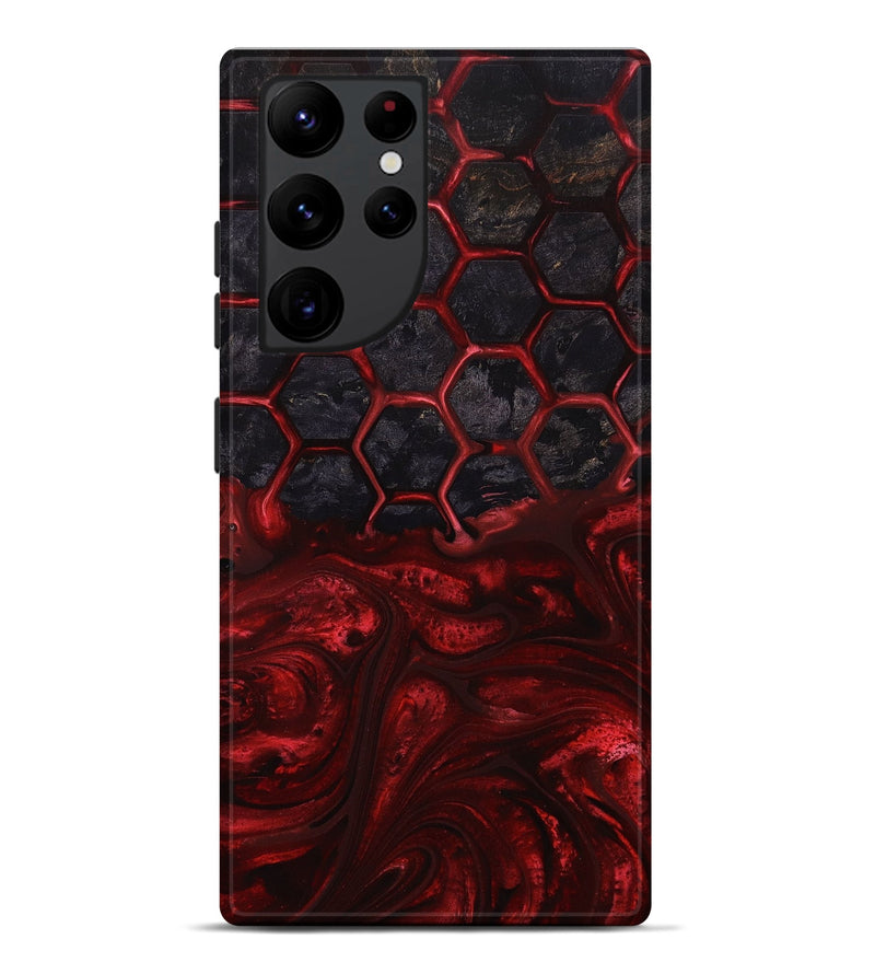 Galaxy S22 Ultra Wood+Resin Live Edge Phone Case - Jake (Pattern, 651741)
