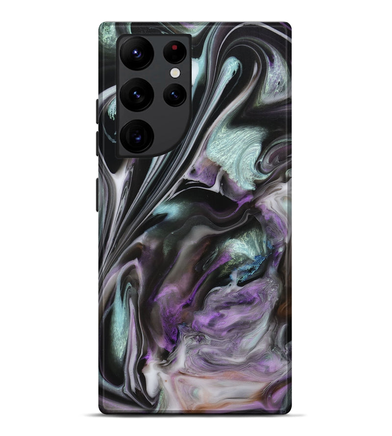 Galaxy S22 Ultra ResinArt Live Edge Phone Case - Herbert (Purple, 651746)