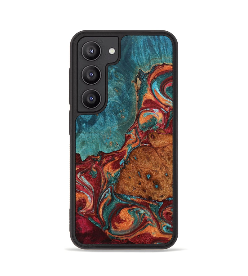 Galaxy S23 Wood+Resin Phone Case - Ashley (Mosaic, 651764)