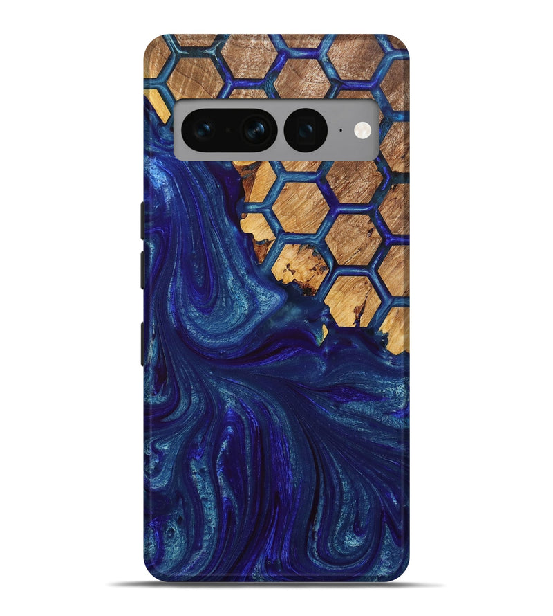 Pixel 7 Pro Wood+Resin Live Edge Phone Case - Susan (Pattern, 651791)