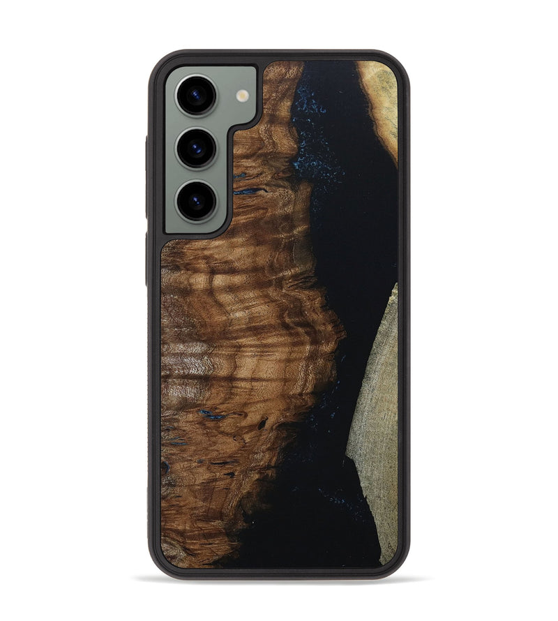 Galaxy S23 Plus Wood+Resin Phone Case - Kristina (Mosaic, 652063)