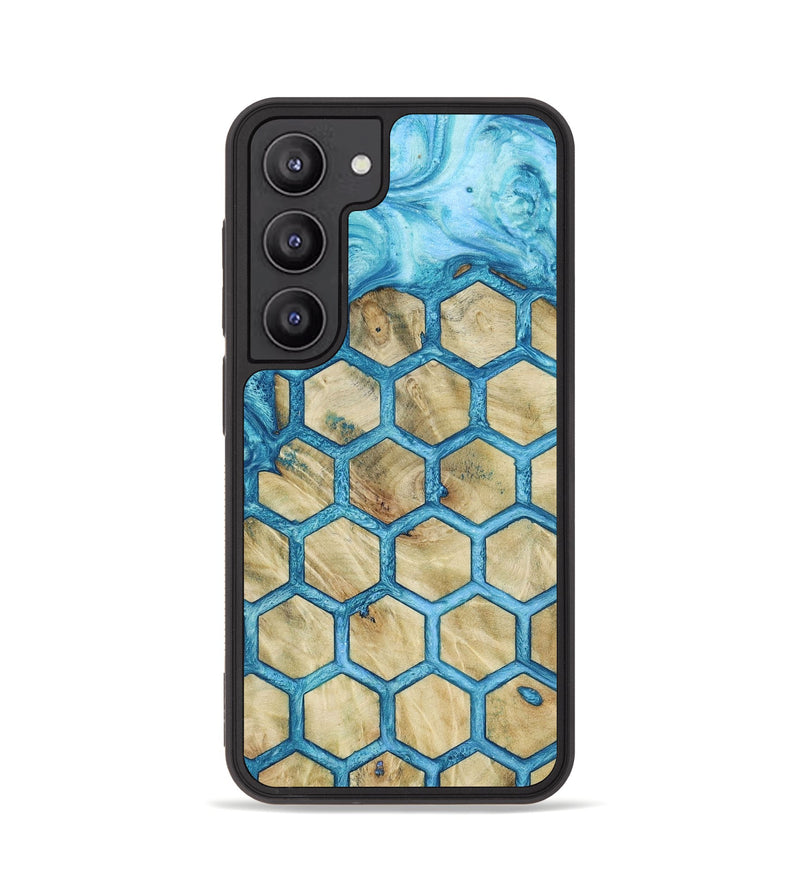 Galaxy S23 Wood+Resin Phone Case - Addyson (Pattern, 652095)