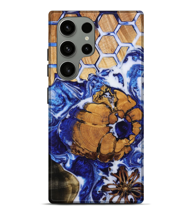 Galaxy S23 Ultra Wood+Resin Live Edge Phone Case - Kayleigh (Pattern, 652165)