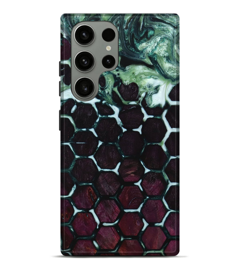 Galaxy S23 Ultra Wood+Resin Live Edge Phone Case - Sean (Pattern, 652483)