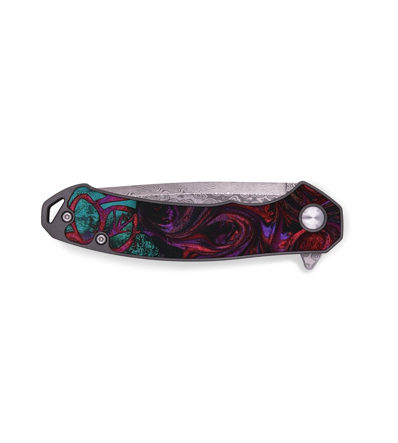 EDC Wood+Resin Pocket Knife - Emery (Pattern, 652501)