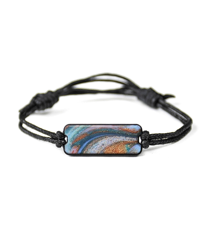 Classic ResinArt Bracelet - Ira (Teal & Gold, 652585)