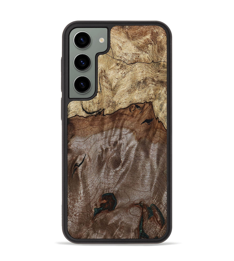 Galaxy S23 Plus Wood+Resin Phone Case - Marissa (Wood Burl, 652621)