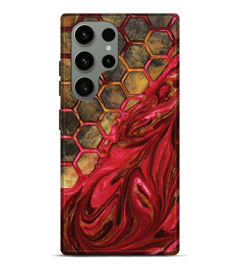 Galaxy S23 Ultra Wood+Resin Live Edge Phone Case - Douglas (Pattern, 652628)