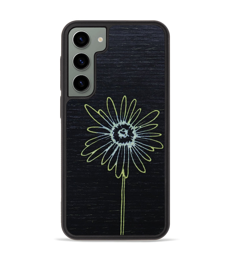 Galaxy S23 Plus Wood+Resin Phone Case - Delbert (Pattern, 652704)
