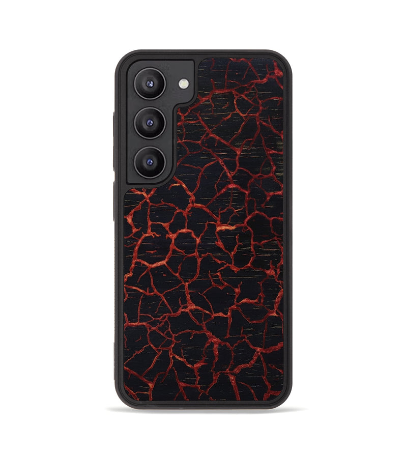 Galaxy S23 Wood+Resin Phone Case - Rebecca (Pattern, 652744)