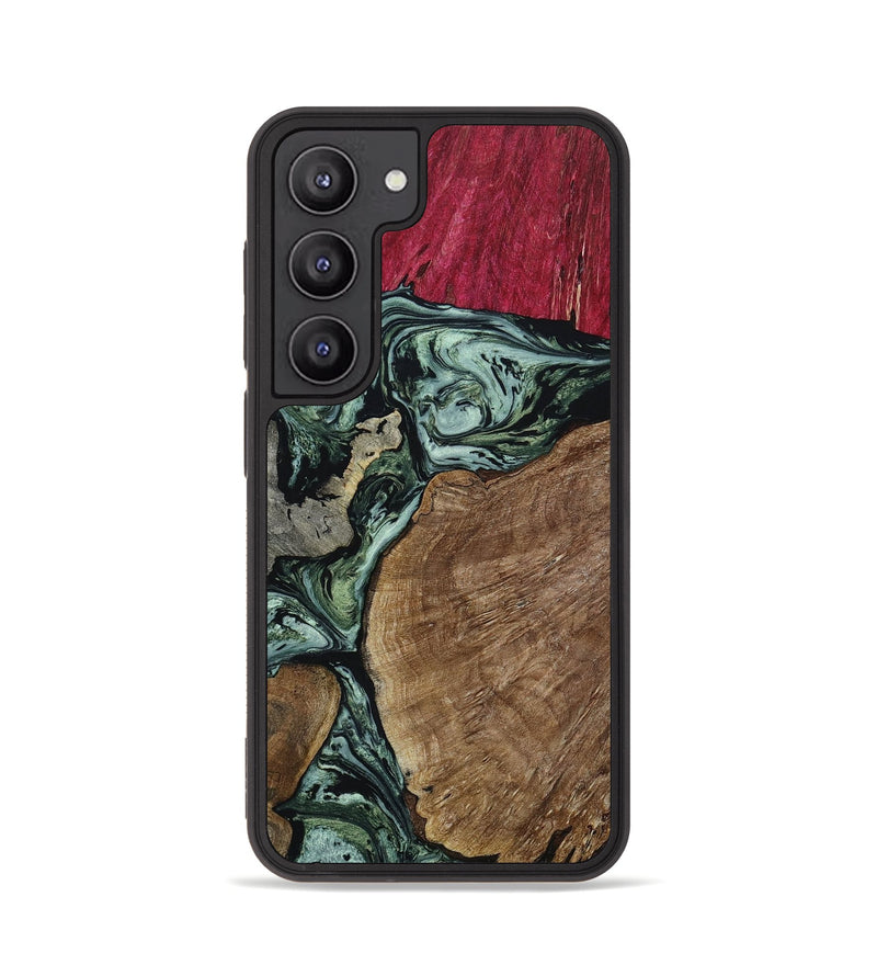 Galaxy S23 Wood+Resin Phone Case - Callum (Mosaic, 653006)
