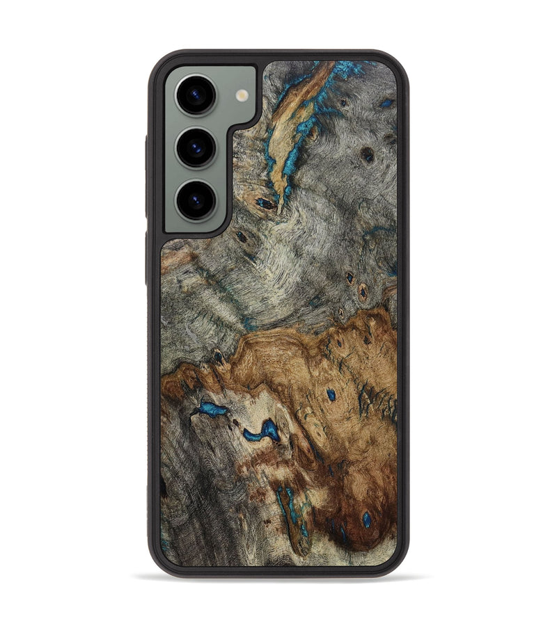 Galaxy S23 Plus Wood+Resin Phone Case - Lorena (Wood Burl, 653038)