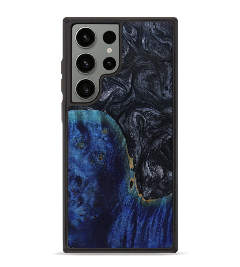 Galaxy S23 Ultra Wood+Resin Phone Case - Rudolph (Gunmetal, 653066)