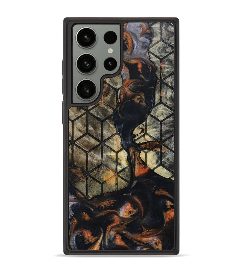 Galaxy S23 Ultra Wood+Resin Phone Case - Brian (Pattern, 653142)