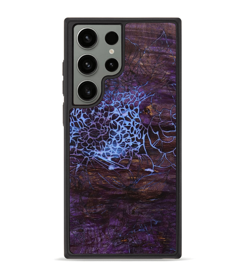 Galaxy S23 Ultra Wood+Resin Phone Case - Lou (Pattern, 653148)