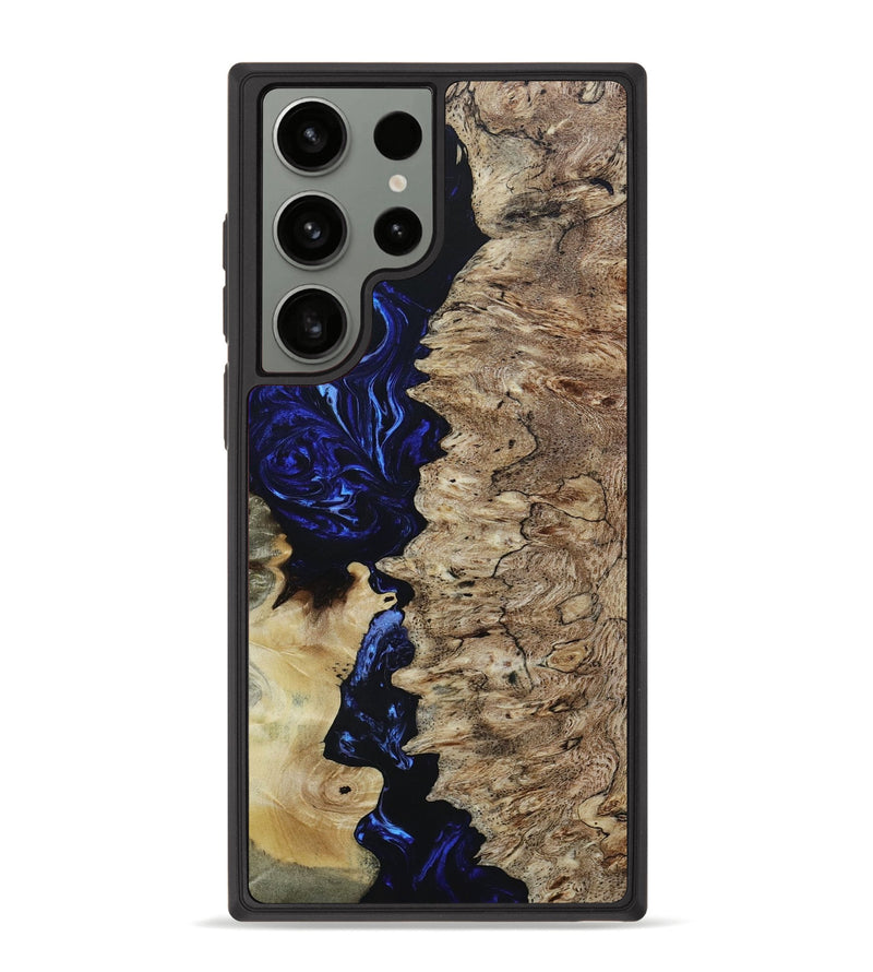 Galaxy S23 Ultra Wood+Resin Phone Case - Corinne (Mosaic, 653193)