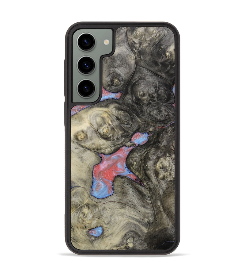 Galaxy S23 Plus Wood+Resin Phone Case - Solomon (Wood Burl, 653243)