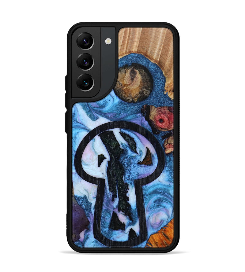 Galaxy S22 Plus Wood+Resin Phone Case - Annie (Retro, 653252)