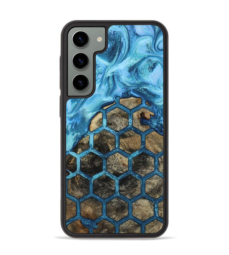 Galaxy S23 Plus Wood+Resin Phone Case - Lizbeth (Pattern, 653382)
