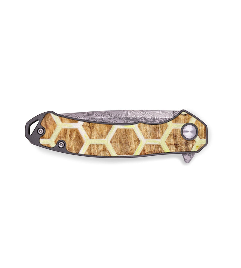 EDC Wood+Resin Pocket Knife - Iva (Pattern, 653528)