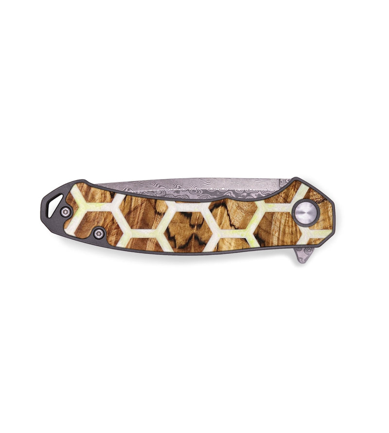 EDC Wood+Resin Pocket Knife - Juanita (Pattern, 653530)
