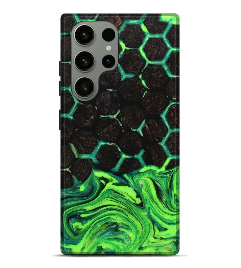 Galaxy S23 Ultra Wood+Resin Live Edge Phone Case - Wallace (Pattern, 653850)